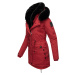 Dámská zimní dlouhá bunda Sweety Deluxe Navahoo - BLOOD RED