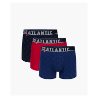 Pánské boxerky ATLANTIC 3Pack - vícebarevné