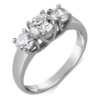 Stříbrný prsten DARION se Swarovski® Zirconia