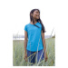 Mantis Dětské triko z organické bavlny MK80 Turquoise