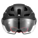 Cyklistická helma Uvex Finale Visor black mat