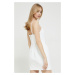 Šaty Blugirl Blumarine bílá barva, mini