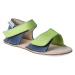 Barefoot sandálky OKbarefoot - Mirrisa modro-zelené