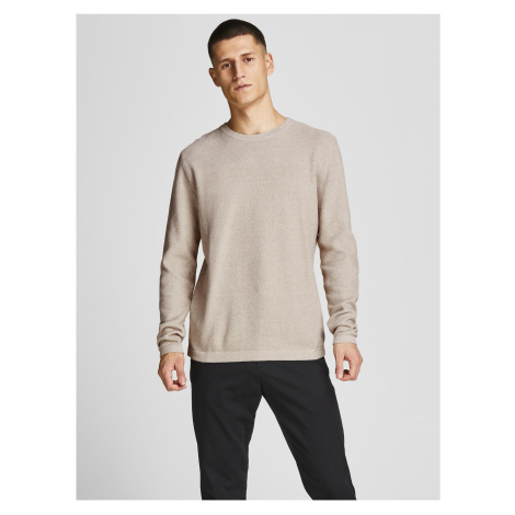 Pánský svetr Jack & Jones Beige