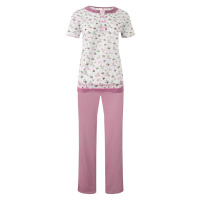 Astrid dámské pyžamo krátký rukáv 2201 světle růžová