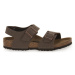 Birkenstock NEW YORK MOCHA CALZ S Hnědá