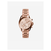 Růžovozlaté dámské hodinky Michael Kors Mini Bradshaw