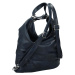 Stylový dámský kabelko-batoh Cashewilla, modrá