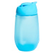 Munchkin Simple Clean lahvička s brčkem 12+, modrá 296 ml