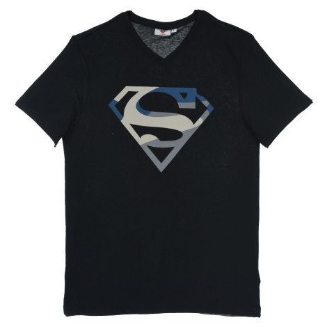 Superman - tmavě modré chlapecké tričko Tmavě modrá