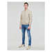 Jack & Jones JJEROCKY FAUX SUEDE BOMBER Béžová