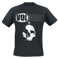 Volbeat Skull Tričko černá