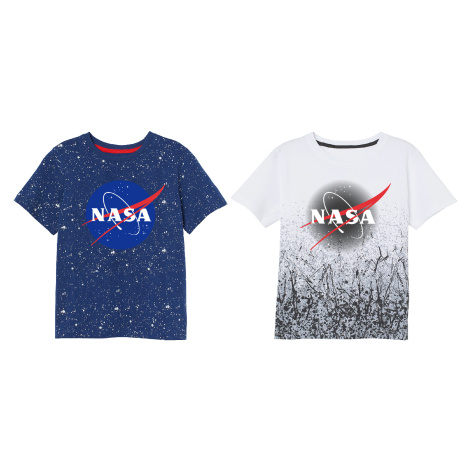 Nasa licence Chlapecké tričko NASA 5202172/167, bílá Barva: Bílá