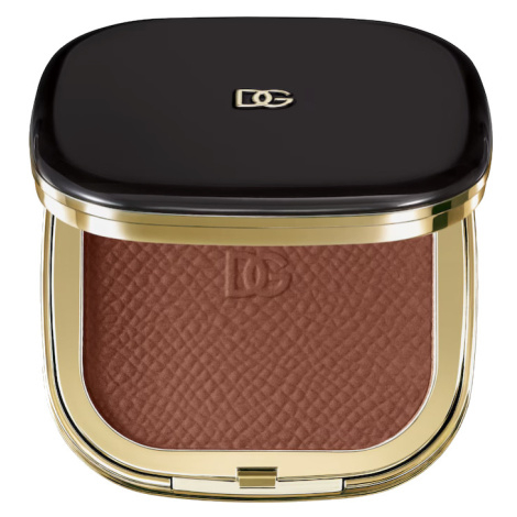 Dolce & Gabbana Pudrový bronzer Face & Eyes Match (Lasting Bronzer & Eyeshadow Powder) 14 g Deep