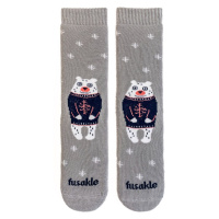 Dětské ponožky Froté Medvědice Fusakle