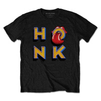 The Rolling Stones Tričko Honk Letters Unisex Black