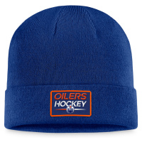 Edmonton Oilers zimní čepice Authentic Pro Prime Cuffed Beanie blue