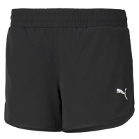 Puma ACTIVE 4 WOVEN SHORTS Dámské šortky, černá, velikost