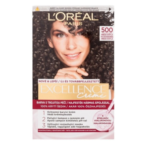 L'OREAL Excellence Creme Barva na vlasy 5 Hnědá světlá L’Oréal Paris
