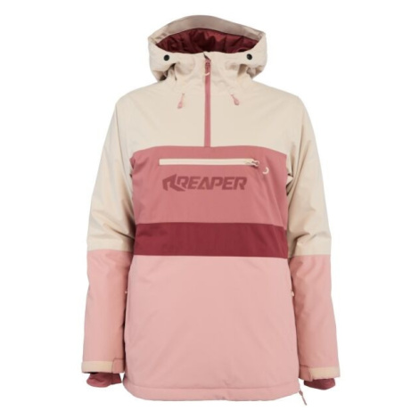 Reaper ZULA Dámská snowboardová bunda, růžová, velikost