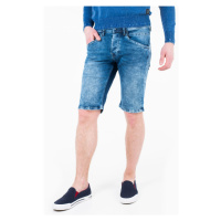 Pepe Jeans pánské modré džínové šortky Track