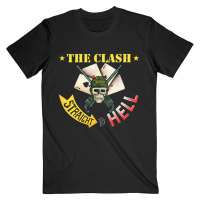 The Clash tričko, Straight To Hell Single Black, pánské