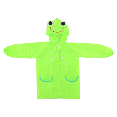 Pláštěnka dětská žába velikost 110 - 120 cm zelená Teddies