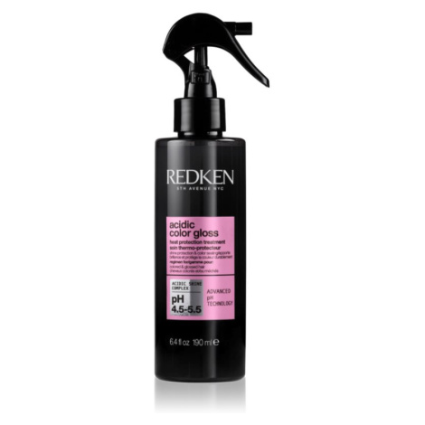 Redken Acidic Color Gloss sprej pro ochranu vlasů před teplem pro barvené vlasy 190 ml