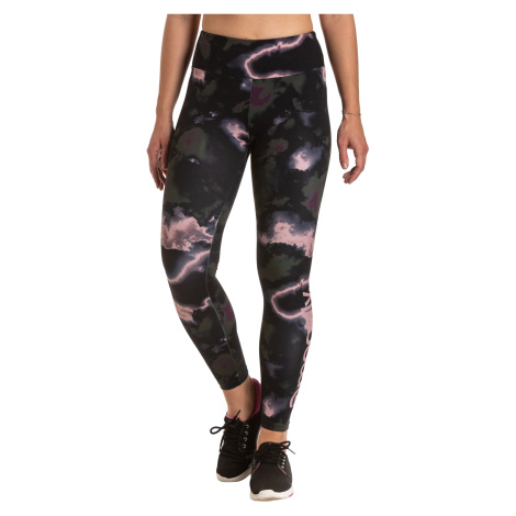 Meatfly dámské legíny Arabel Storm Camo Pink | Černá