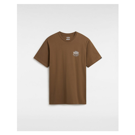VANS Holder St Classic T-shirt Men Brown, Size