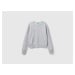 Benetton, 100% Cotton Sweatshirt With Logo Print