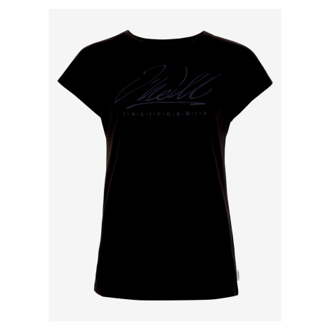 Černé dámské tričko O'Neill SIGNATURE T-SHIRT