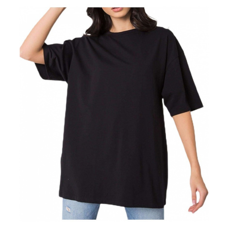 černé dámské oversize tričko