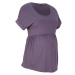 BONPRIX těhotenské tričko s krátkým rukávem Barva: Fialová, Mezinárodní