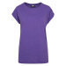 Ladies Extended Shoulder Tee - ultraviolet