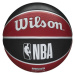 Wilson NBA TEAM TRIBUTE BULLS Basketbalový míč, červená, velikost