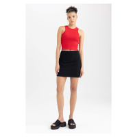 DEFACTO Coool A Cut Mini Skirt