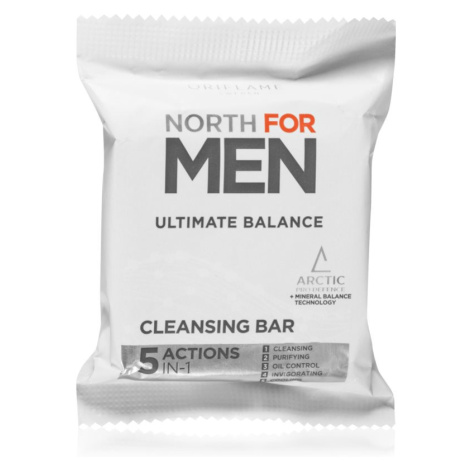 Oriflame North for Men Ultimate Balance čisticí tuhé mýdlo 5 v 1 100 g