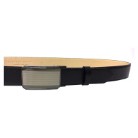 Penny Belts Pánský kožený společenský opasek 35-020-A11 black 110 cm