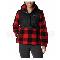 Columbia Sweet View™ Fleece Hooded Pullover W 1958643011 - black/red lily check