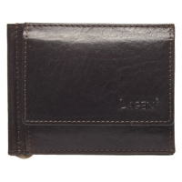Pánská kožená peněženka Lagen Dolarro - tmavě hnědá