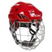 CCM FL60C SR COMBO Hokejová helma, červená, velikost
