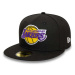 Kšiltovka New Era 59FIFTY NBA Essential Los Angeles Lakers Black cap