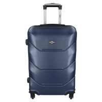 Cestovní plastový kufr Sonrado vel. XL, tmavě modrá