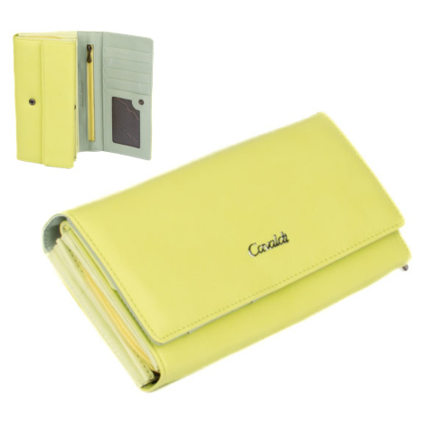 Dámská žlutá peněženka Cavaldi
