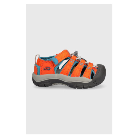 Dětské sandály Keen oranžová barva
