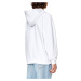 Mikina diesel s-nlabel-hood-l1 sweat-shirt bílá