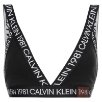 Calvin Klein dámská černá sportovní podprsenka