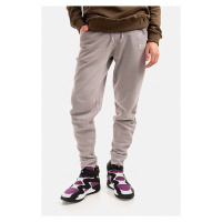 Bavlněné tepláky Alpha Industries šedá barva, 118365.643-grey