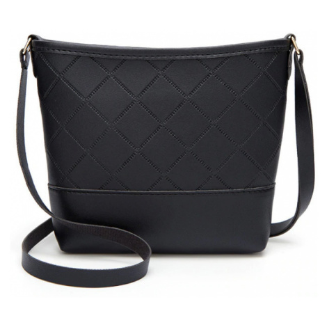 Formální černo-bílá kabelka crossbody